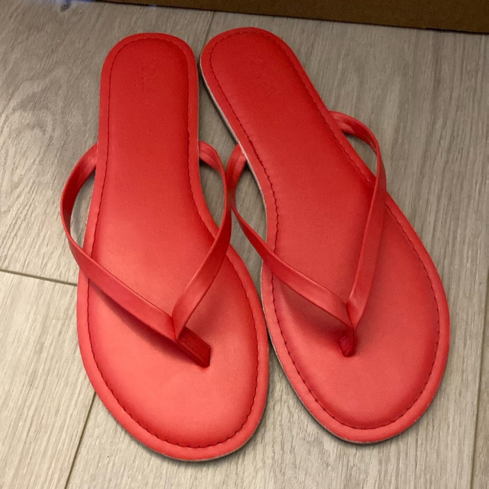 J. CREW Summer Flip-Flops Padded Foot Bed Thong Sandals 🩴🩴 Size 10